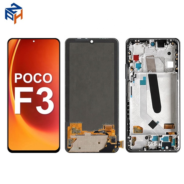 Pantalla for Xiaomi Poco F3 Original Amoled Screen Display for Poco F3 Lcd for Redmi K40 K40 Pro Touch Screen With Frame