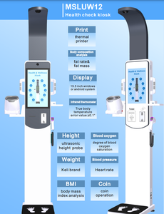 <strong>WiFi</strong> 18.5-inch Large Screen Ultrasonic Height &amp; Weight BMI Smart Body Fat Weight <strong>Scale</strong> Machine Digital Weighing <strong>Scale</strong> - Product Image 6