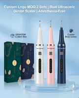 Nettoyeur dentaire ultrasonique intelligent, détartreur ultrasonique, outil de suppression de la plaque dentaire, caméra visuelle HD, élimination des taches et du tartre chez les animaux