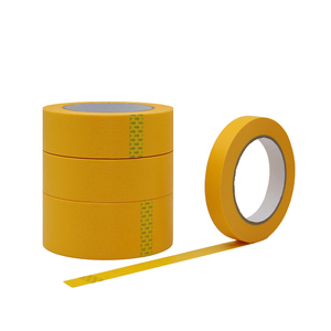 Jinghe, venta al por mayor, Rollo Jumbo, cinta adhesiva de papel de arroz Goldband, cinta Washi, Adhesivo acrílico <span class=keywords><strong>Maler</strong></span> impreso de colores para pintores - Product Image 3
