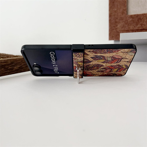 Nuovi Arrivi: Cover per Telefono con Motivo Etnico Musulmano per Samsung Z Flip 7Fe 3 4 5 6 con Supporto ad Anello Rotante e Protezione Antiurto - Product Image 4