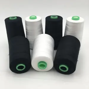 40 2 3000y Hilos Hilo De Poliester Coser gesponnenes Polyester-Nähgarn