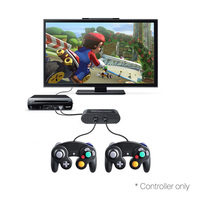 Vente flash pour la manette de jeu filaire classique portable Nintendo GameCube pour enfants garçons compatible avec la fonction de vibration