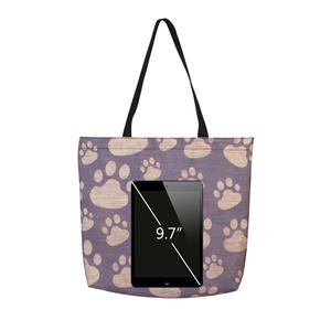 Afro Girl สุภาพสตรีผ้า Tote กระเป๋ากระเป๋าไหล่หญิง - Product Image 4