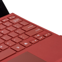 Nouveau clavier sans fil rétroéclairé LED 7 couleurs avec pavé tactile USB-C pour Surface Pro 3-7, autonomie de 3 ans, vente en gros