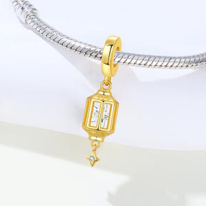 Colgante de estrella de cobre blanco de gran venta, pulsera DIY de alta gama, joyería, accesorio, colgante para mujer - Product Image 2