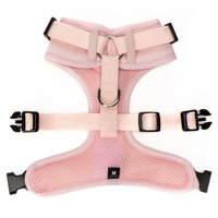 Logo OEM personnalisé fournitures pour animaux de compagnie réversible imprimé réglable réfléchissant personnalisé harnais pour chien en néoprène