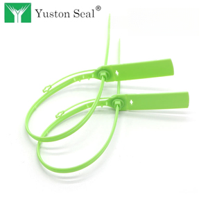YTPS403 375mm 6.0mm Scellé de porte de camion à serrage progressif avec insert métallique pour conteneur, logo personnalisé - Product Image 1