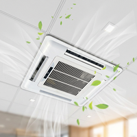 Unité de ventilation à cassette haute efficacité pour plafond, avec moteur DC, composants essentiels pour climatiseur