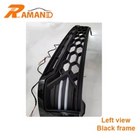 Calandre de course avant en aluminium pour Hilux revo 2015, 2016, 2017, avec phares LED, Grille d'assemblage avant pour pare-chocs, nouveau modèle 2018