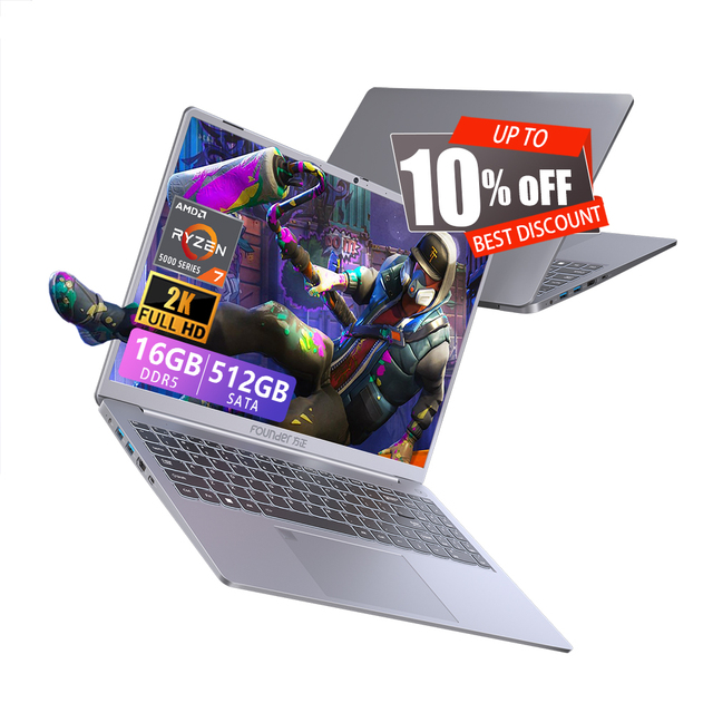 AMD R7 8845HS Premium Gaming Laptops 95W Fast Charging 15.9inch 5.1GHz Win11 16GB Ddr5 256GB 512GB SSD Laptop I7 Laptops New