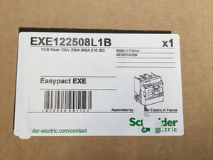 Interrupteur-sectionneur électrique EXE122508L1B EasyPact EXE 12kV 75kVp 25kA 3s 800A VCB Nouveau NFP - Product Image 2