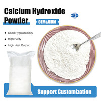 Hydroxyde de calcium de haute qualité à 90 % de contenu, poudre de chaux hydratée, poudre de chaux vive utilisée pour l'amélioration des sols et le traitement des eaux usées
