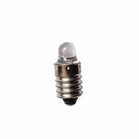 Bombilla LED HoneyFly para Linterna E10 3V/6V, Bombilla Incandescente Mini Focalizada, Luz Blanca Cálida