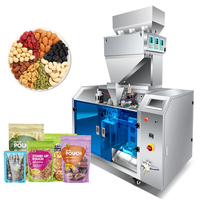 Machine d'emballage automatique de sacs préfabriqués facile à utiliser pour la solution de remplissage et de scellage tout-en-un de pâte et de poudre visqueuses