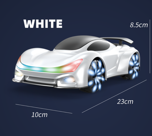 <span class=keywords><strong>Voiture</strong></span> RC de simulation de recharge de véhicule électrique, véhicule télécommandé 2.4G à double pulvérisation, coque en PVC résistante aux chutes, cadeau pour garçons et filles - Product Image 6