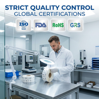 Autocollants PET double couche peu encombrants, étiquettes adhésives en vinyle de haute qualité pour livrets médicaux