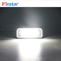 Éclairage de plaque d'immatriculation LED Vinstar pour Mercedes Benz W203 4D CLK A209 W209 C209 Erro Free pièces et accessoires de véhicule