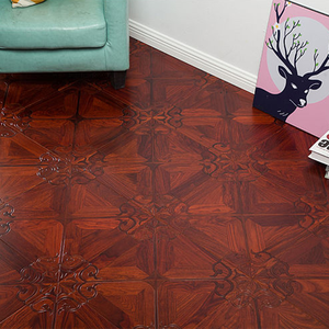 Parquet en noyer noir multicouche brillant de qualité E0 E1 ABCD 18 mm, norme EN13501, pour escalier - Product Image 2