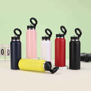 Stainless Steel Vacuum Tumbler Double Wall Insulated With Lid Travel Bottle Minimalist Design 24H Thermal Performance - Product Image 1