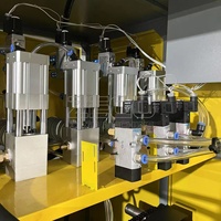 Machine semi-automatique de fabrication de bouteilles et seaux d'eau minérale de 5L, 10L, 20L, 5 gallons, grande capacité, 100BPH, directement de l'usine