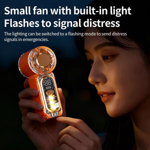 Ventilador de bolsillo multifuncional, refrigerador portátil de escritorio recargable por USB C, carga rápida de bajo ruido para el hogar y la oficina - Product Image 5