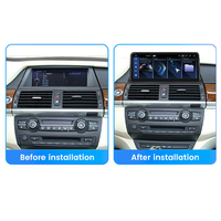 12.3 pouces 8 + 128G Android écran radio voiture multimédia pour BMW F10 F11 Série 5 2011 2012 2013 2014 2015 2016