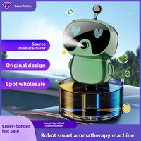 Diffuseur de parfum intelligent pour voiture en verre, élimination des odeurs et parfum haut de gamme