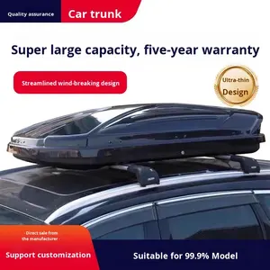 Coffre à bagages de toit ultra-mince haut de gamme <span class=keywords><strong>pour</strong></span> SUV Boîte de voyage montée sur voiture Ultra-grande capacité Matériau ABS Fabricant direct - Product Image 5