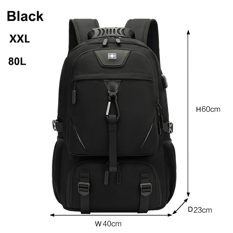 New 80L black