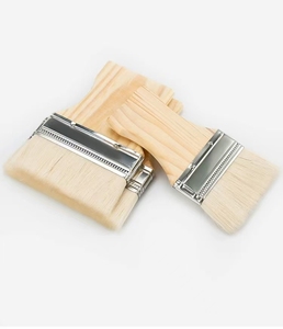 100mm Soft <b>Wool</b> DIY Industrial-Grade Wall Paint Brush <b>Wooden</b> Handle Customizable OEM/ODM Support Household Use 3 Months Warranty - Product Image 6