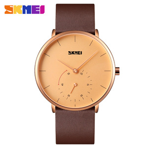 Orologio <span class=keywords><strong>da</strong></span> <span class=keywords><strong>Polso</strong></span> Skmei 9213 <span class=keywords><strong>da</strong></span> Uomo, Ultra-Sottile con Quadrante Grande <span class=keywords><strong>da</strong></span> 40mm, Sportivo e Alla Moda, Movimento <span class=keywords><strong>al</strong></span> <span class=keywords><strong>Quarzo</strong></span> Giapponese, Cinturino in Pelle <span class=keywords><strong>da</strong></span> 20mm - Product Image 6