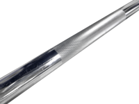Barre d'haltères fixe en acier massif avec revêtement CPU, poids fixe de 20 kg, avec étiquettes de poids en métal pour salle de sport commerciale
