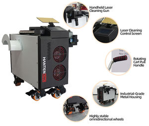 Limpiador Láser de Madera, Limpiador de Pulsos de 500W, Eliminador de Óxido, Dispositivo Avanzado de Reacabado de Superficies Industriales <span class=keywords><strong>Profesional</strong></span> - Product Image 6