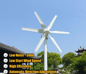 Mulino a vento di alta efficienza di elettricità 800W di energia rinnovabile del magazzino della polonia con buona qualità generador de turbina eolica