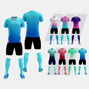 Divisa da <span class=keywords><strong>Calcio</strong></span> per Giovani di Alta Qualità, Completo con Collo a V per Bambini e Uomini, <span class=keywords><strong>Kit</strong></span> da <span class=keywords><strong>Calcio</strong></span> Traspirante ad Asciugatura Rapida - Product Image 3