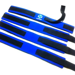 Hook and loop ankle straps for rfid marathon timing system