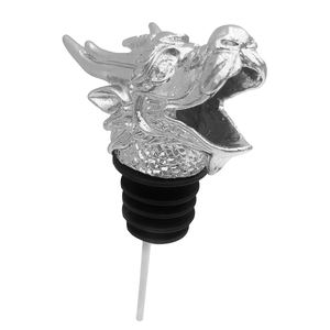 Vertedor de licor de acero inoxidable con forma de cabeza de dragón, vertedor de botellas de vino tinto, de aleación de Zinc - Product Image 2