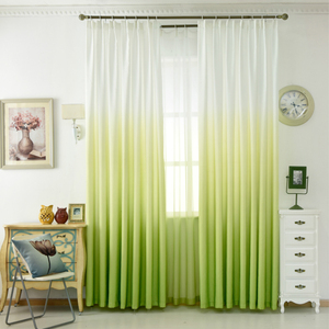 Rideaux de fenêtre <span class=keywords><strong>en</strong></span> tulle imprimé 3D à dégradé moderne, voile transparent <span class=keywords><strong>en</strong></span> <span class=keywords><strong>organza</strong></span> pour la décoration du salon et de la chambre, coloré - Product Image 3