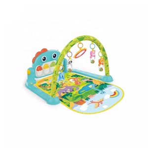 JinYing - Manta de Actividades para Bebés, Suave, con Teclado Musical, Piano de Dinosaurio, Gimnasio y Tapete de Juego para Bebés - Product Image 2