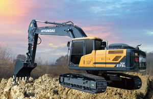 Original fiable HYUNDAI HX275L excavadora sobre orugas de segunda mano maquinaria de construcción pintura de fábrica precio asequible - Product Image 6