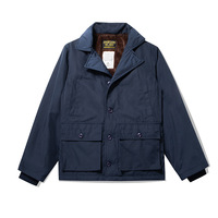 Veste d'aviateur vintage réversible imperméable de haute qualité pour homme, durable, écologique, décontractée et élégante, en toile, pour l'hiver