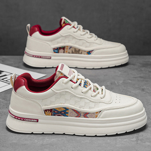 Chaussures de sport pour hommes, légères, respirantes, style décontracté pour la marche, semelles épaisses, et chaussures de skateboard - Product Image 5