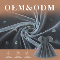 Fabricant sur mesure OEM ODM de tissus à sequins lourds pour robes de soirée formelles