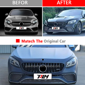 2014-2020 S Coupe C217 S63 M-Thể Thao Phong Cách Xe Phần Phía Trước Lưới Tản Nhiệt Cho Benz S-Class W217 S500 S450 S400 Phía Trước Griile - Product Image 2