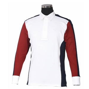 Camiseta Casual de Montar a Caballo para Hombre, de Buena Calidad, Transpirable, Talla Grande, con Diseño en Blanco, Personalizable - Product Image 1