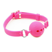 Boule de Gag à Bouche Ouverte en Silicone Souple de Sécurité, 3 Tailles, Bdsm, Bondage, Esclave, Jouets Sexuels Érotiques Pour Femme, Couples, Jeux de Sexe pour Adultes