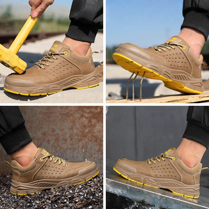 Chaussures de sécurité industrielles robustes anti-perforation, à embout en acier, antidérapantes et résistantes à l'usure - Product Image 6