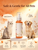 Spray parfumé pour animaux de compagnie, écologique et luxueux, pour chiens et chats