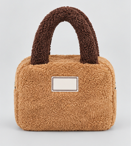 Bolso de Mano de Felpa con Diseño de Dibujos Animados para Mujer, Personalizado, con Cierre de Cremallera, Bolso de Moda para Guardar Monedas, Bolso de Muñeca, Bolso de Peluche - Product Image 2